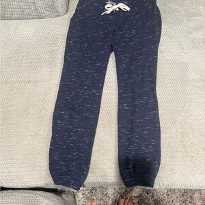 Motherhood Maternity Dark Blue Joggers with White Drawstring size small